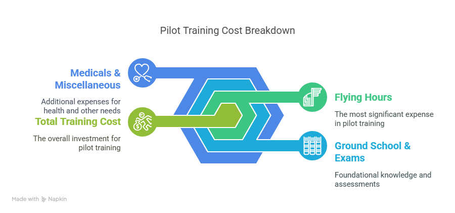 Cost of Commercial Pilot Training in India